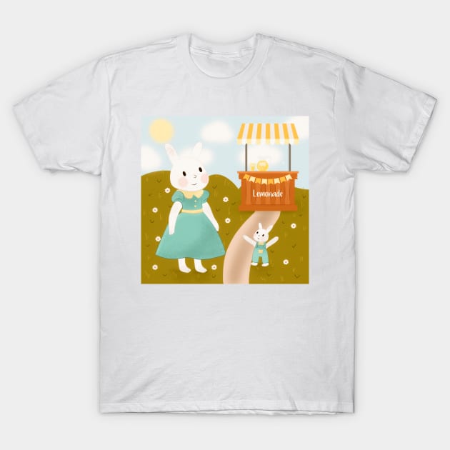 Summer's Zesty Treat: A Mother's Love in a Lemon Juice T-Shirt by IstoriaDesign